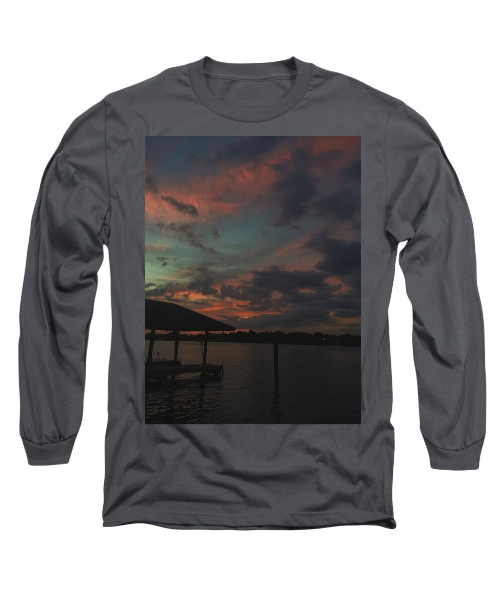 Photography Long Sleeve T-Shirt featuring the photograph Opposite. by Donna Petersen
