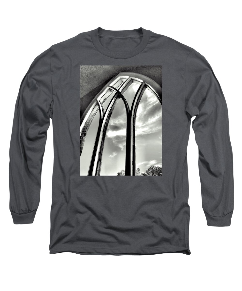 Portrait Long Sleeve T-Shirt featuring the photograph Outside These Walls by Morgan Carter