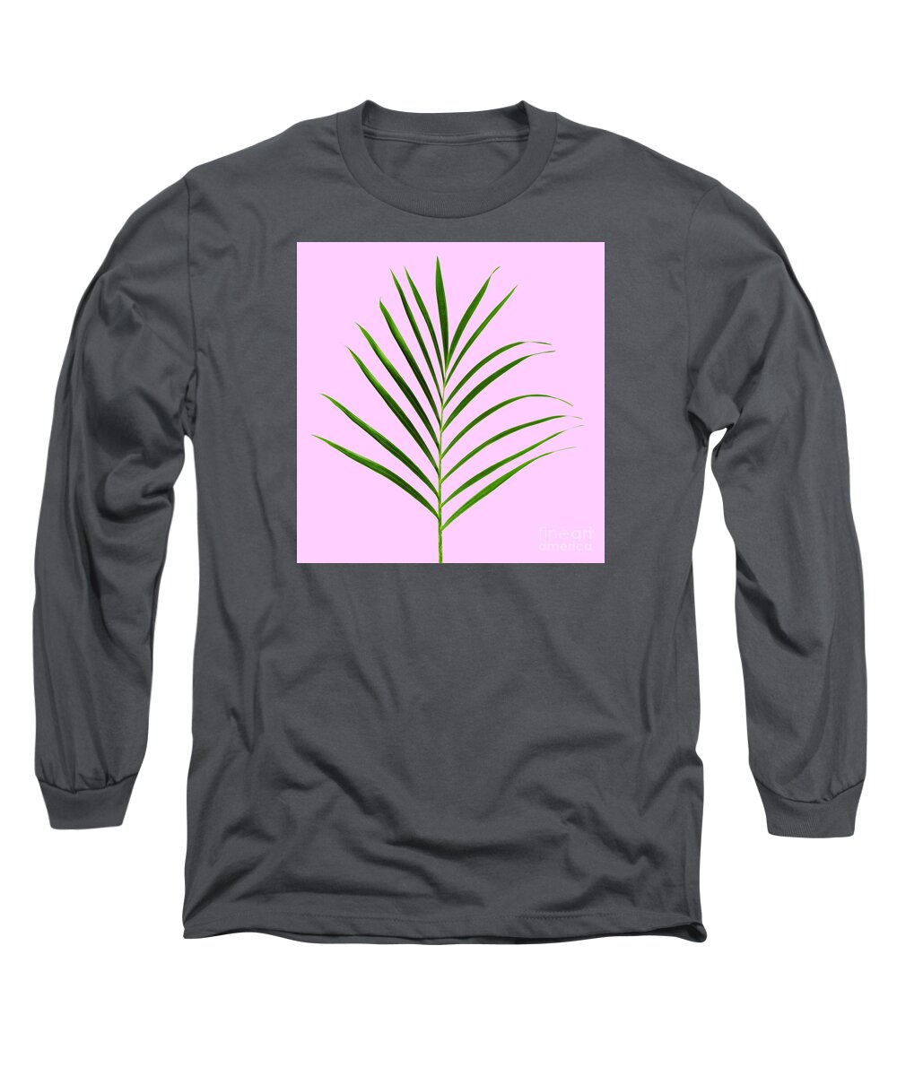 Palm Long Sleeve T-Shirt featuring the photograph Palm leaf by Tony Cordoza