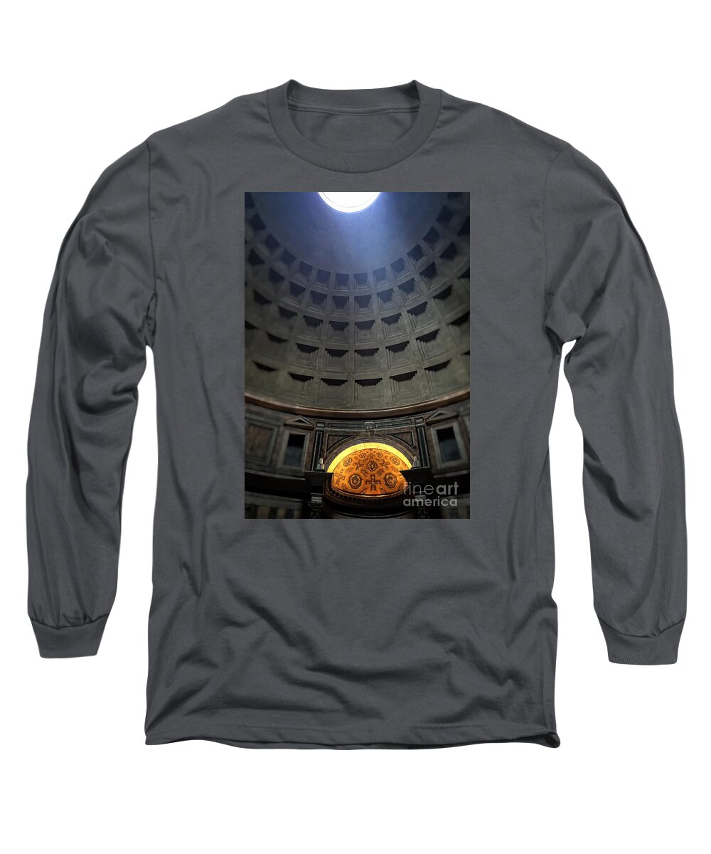 Pantheon Long Sleeve T-Shirt featuring the photograph Pantheon by HD Connelly