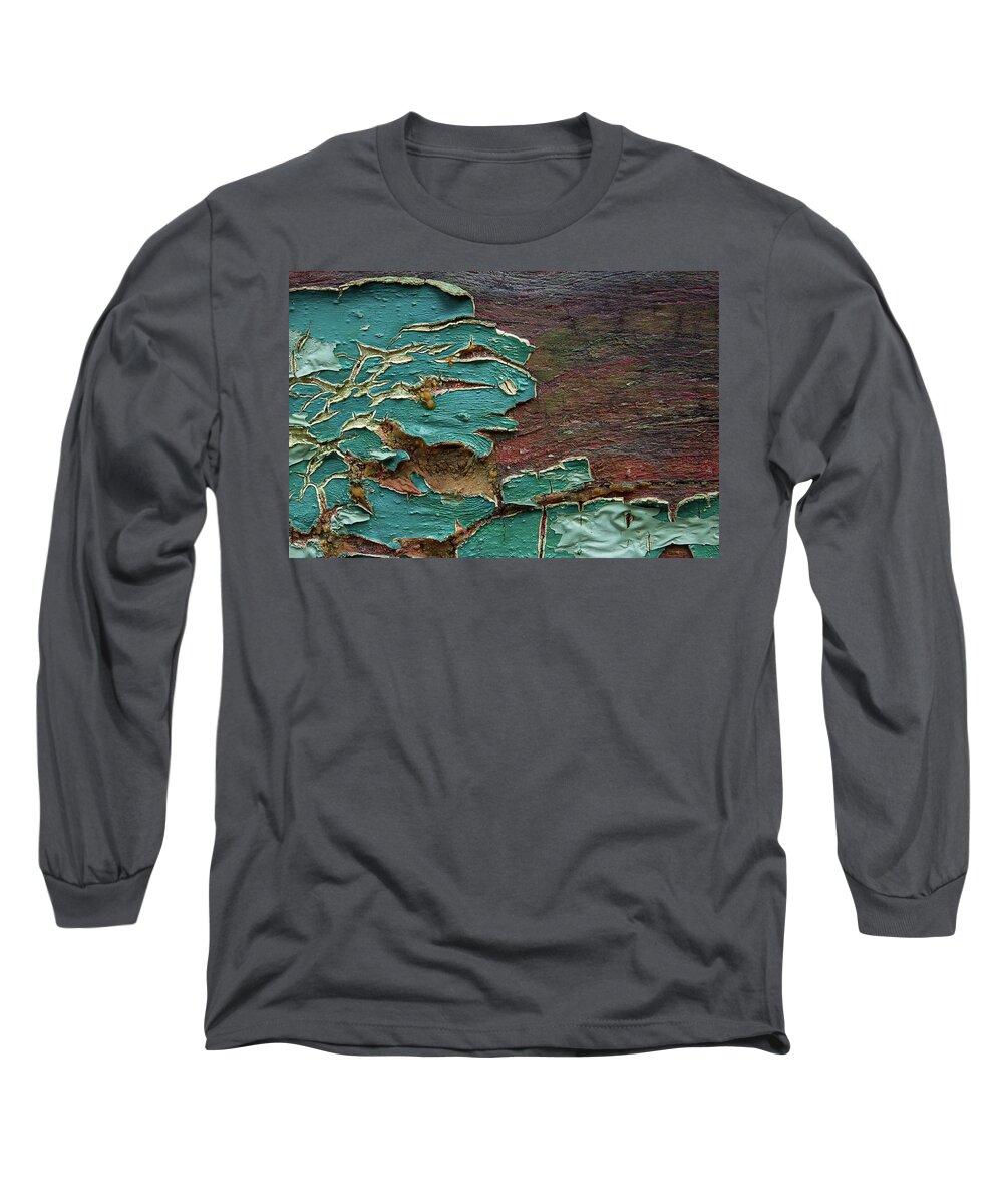 Paint Long Sleeve T-Shirt featuring the photograph Peeling by Mike Eingle