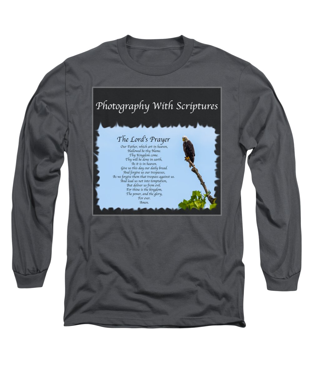 Scripture Long Sleeve T-Shirt featuring the photograph Photography with Scriptures by Holden The Moment