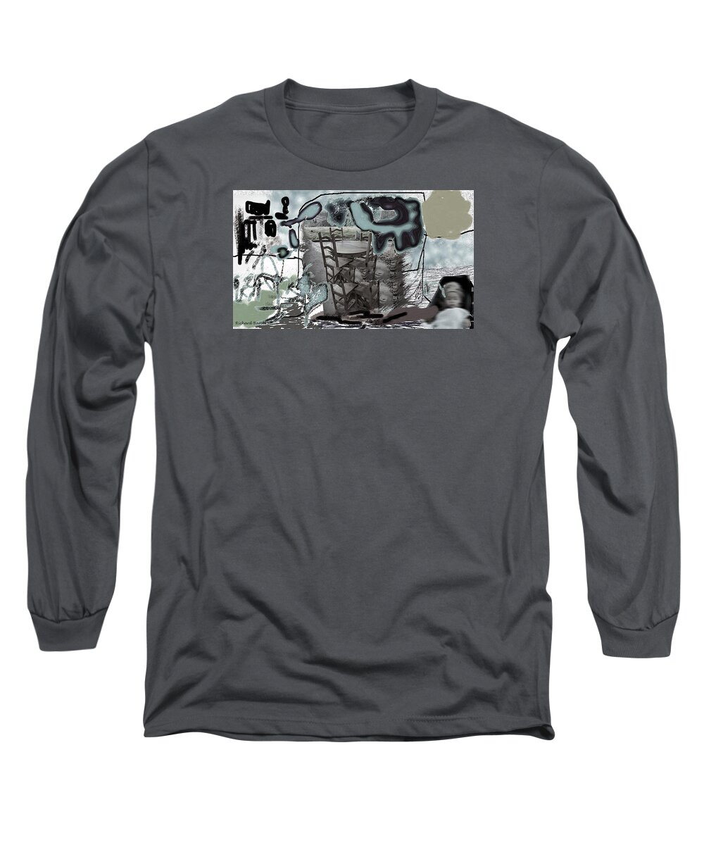 Digital Long Sleeve T-Shirt featuring the photograph Playing On The Deck #2 by Richard Baron