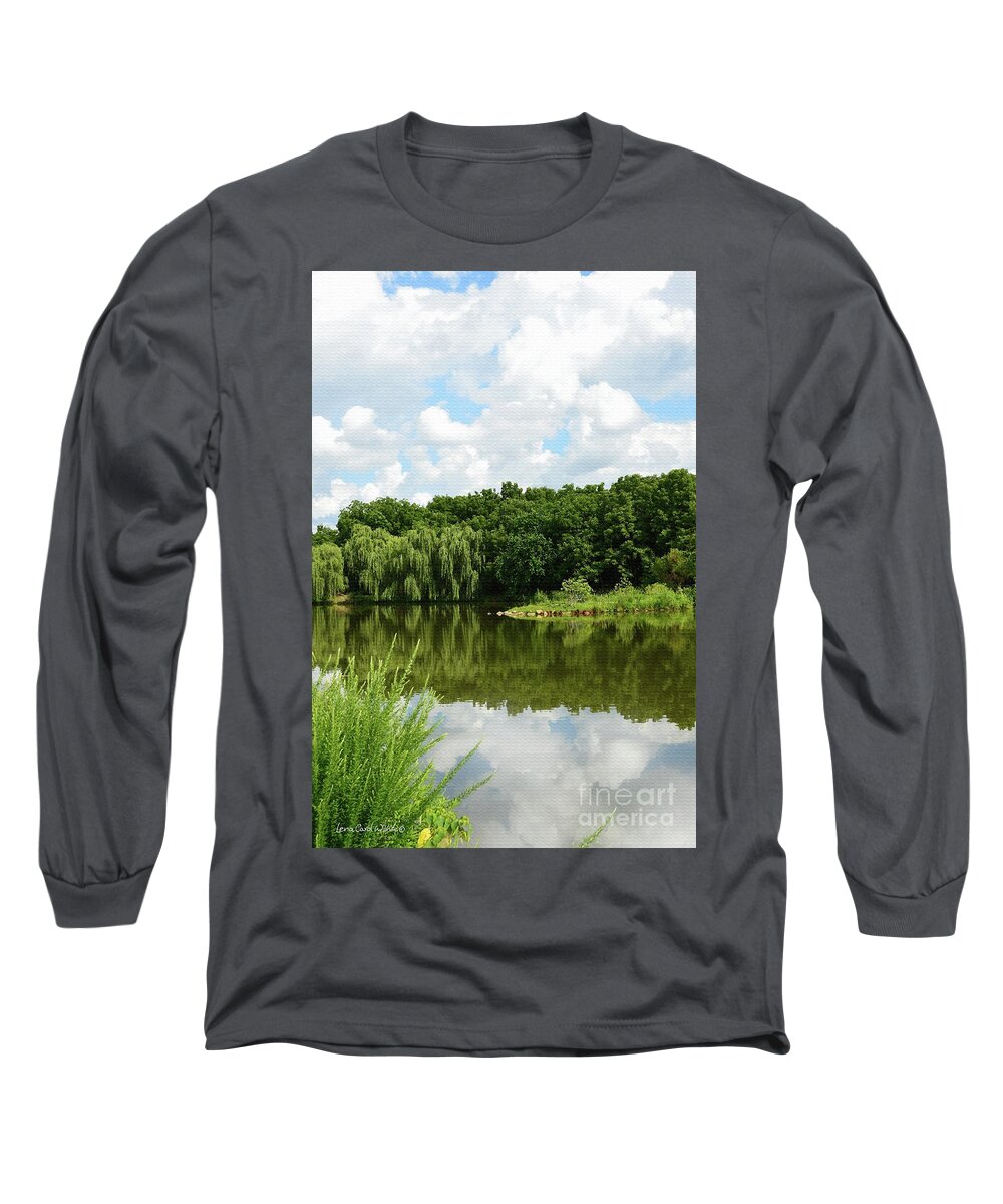 Landscape Long Sleeve T-Shirt featuring the photograph Plein Air by Lena Wilhite