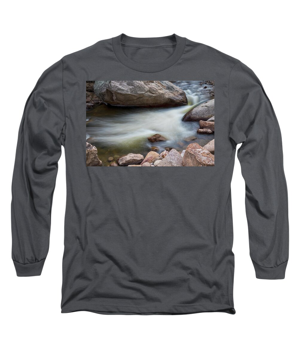 Creek Long Sleeve T-Shirt featuring the photograph Pool Of Dreams by James BO Insogna