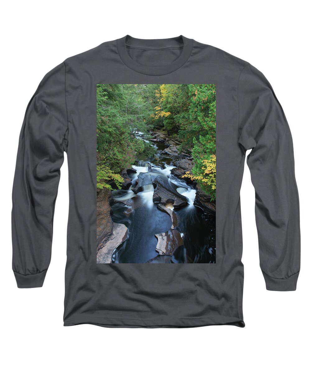  Long Sleeve T-Shirt featuring the photograph Presque Isle by Paul Schultz