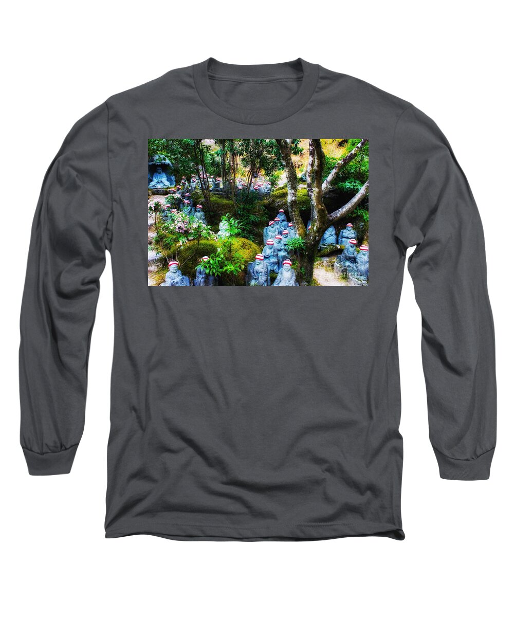 Statues Long Sleeve T-Shirt featuring the photograph Rakan by HELGE Art Gallery