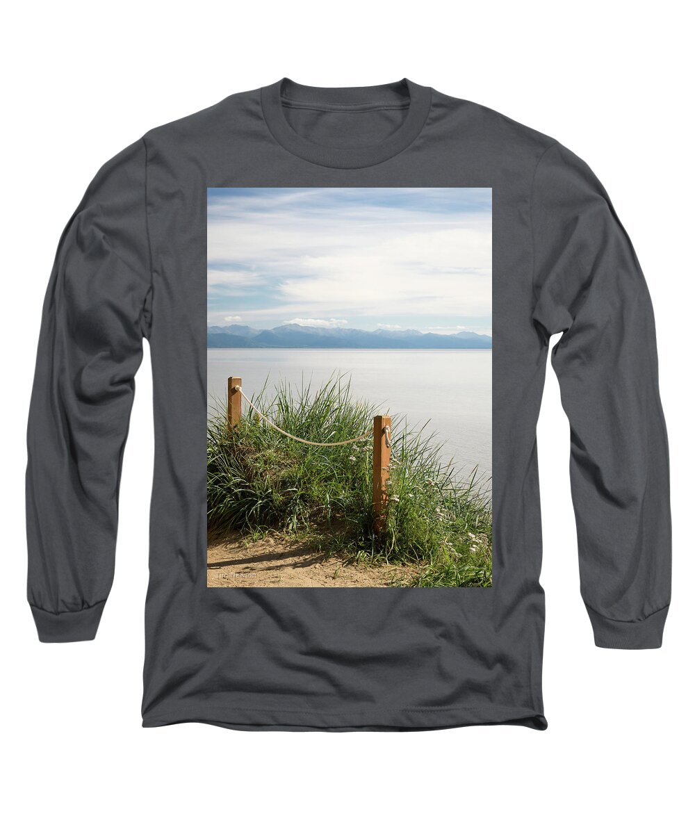 Alaska Long Sleeve T-Shirt featuring the photograph Rare Summer Day by Tim Newton
