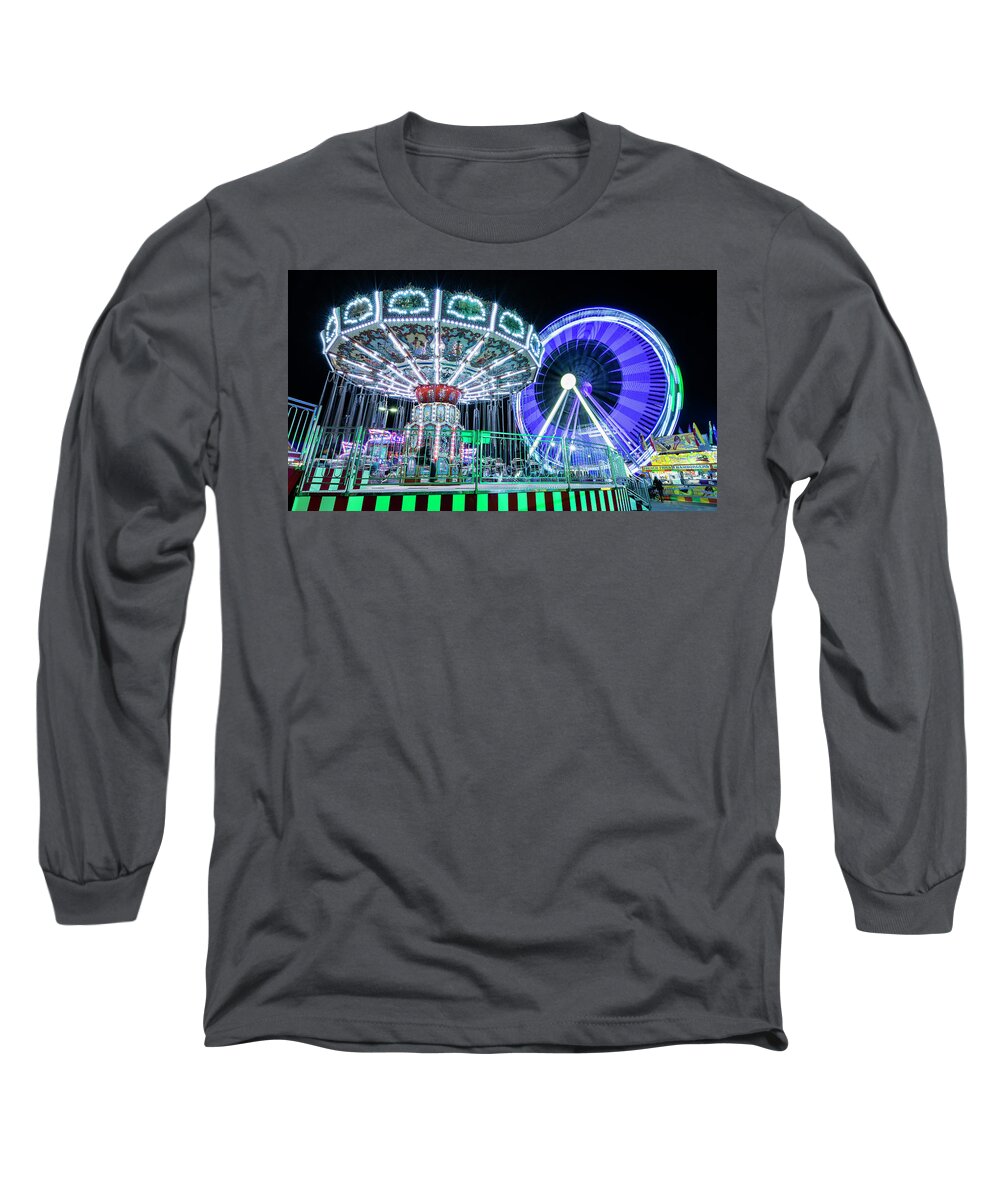 Swings Long Sleeve T-Shirt featuring the photograph Ready to Ride #2 by Stephen Stookey