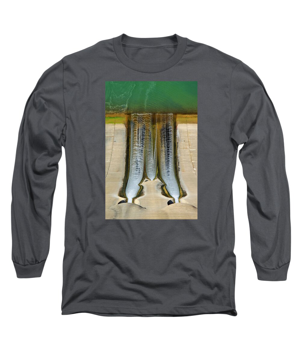 Shasta Long Sleeve T-Shirt featuring the photograph Released by Marnie Patchett