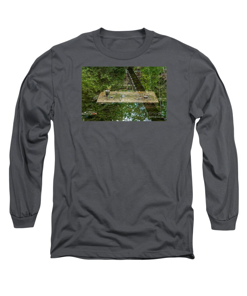 Reflection Long Sleeve T-Shirt featuring the photograph Reflection Of The Past by Paul Mashburn