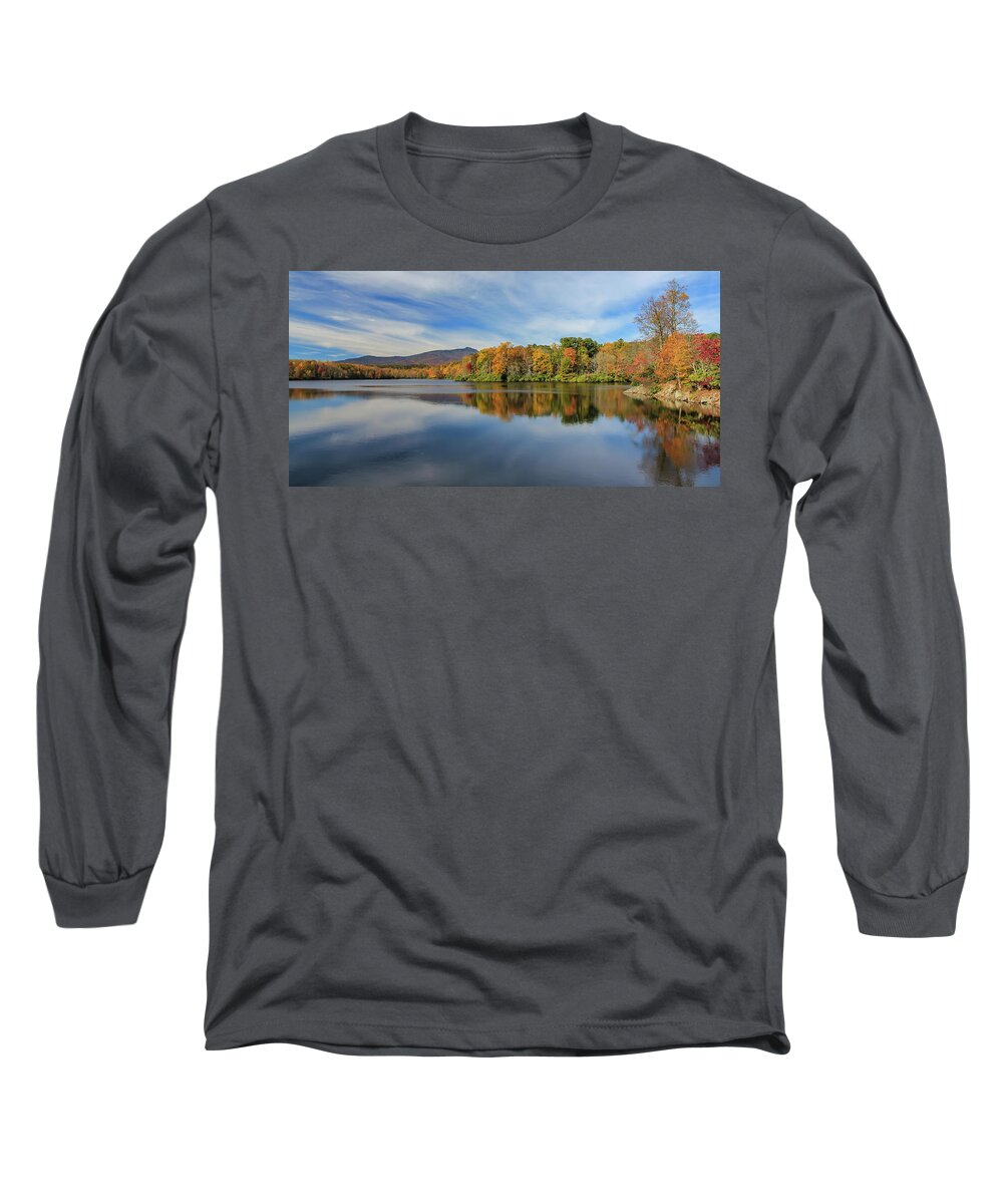 Lake Long Sleeve T-Shirt featuring the photograph Reflections at Price Lake by Kevin Craft