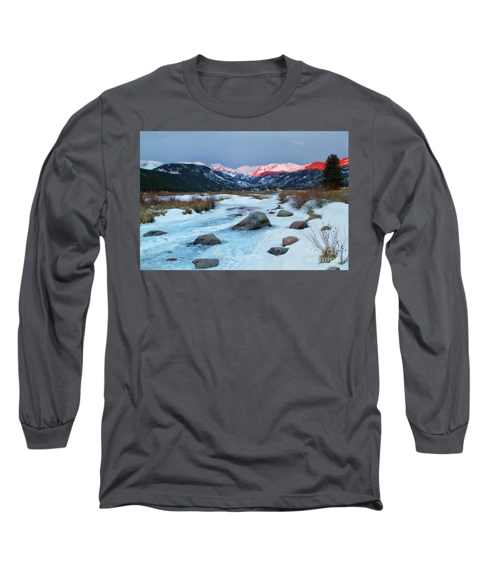 Rocky Mountain National Park Long Sleeve T-Shirt featuring the photograph Rocky Mountains, Colorado by Ronda Kimbrow
