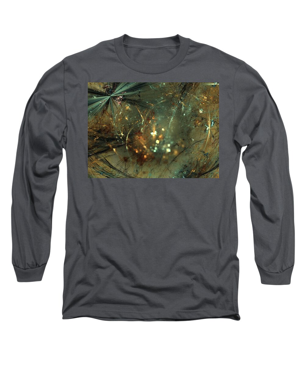 Art Long Sleeve T-Shirt featuring the digital art Saturation by Jeff Iverson
