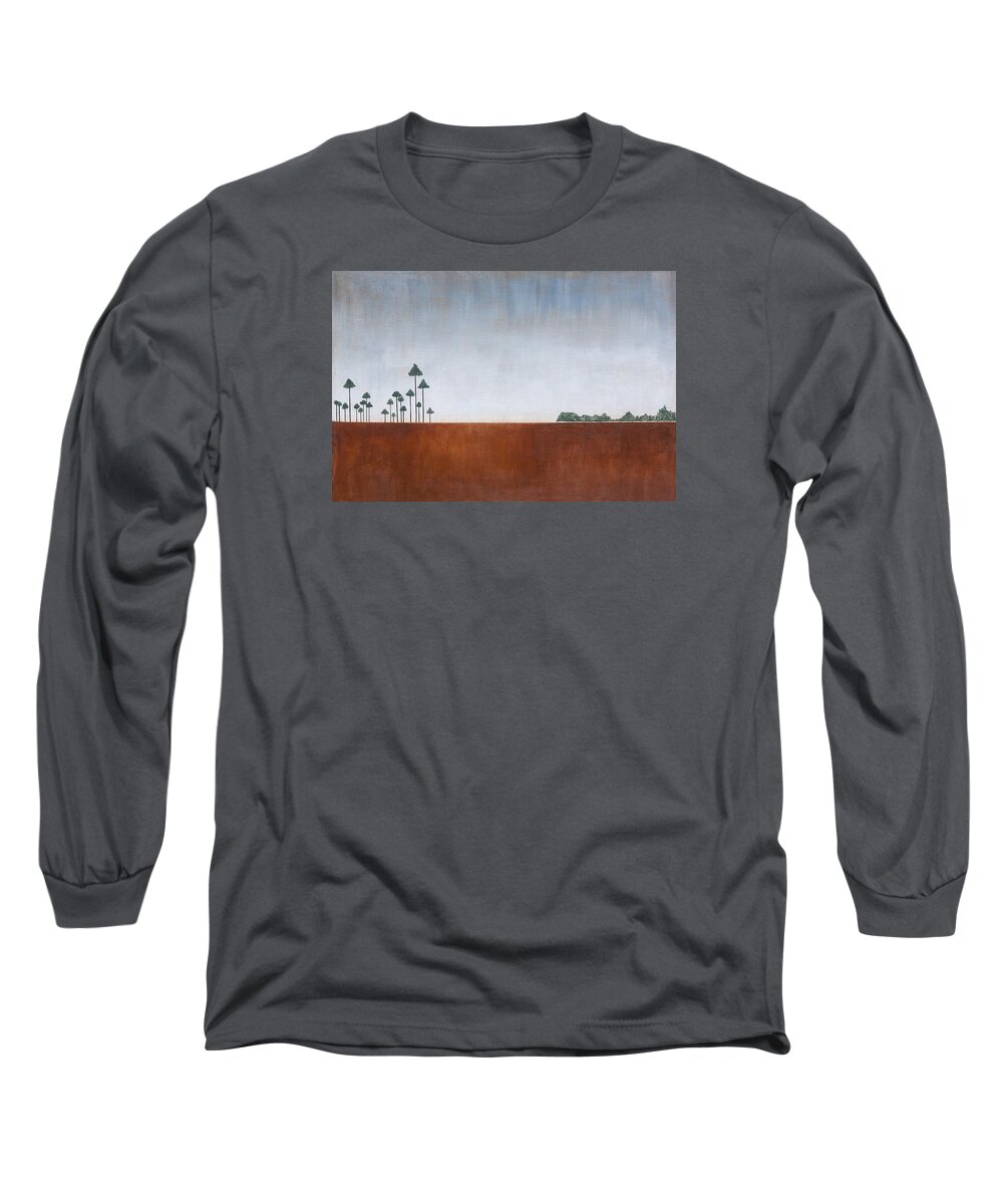 Savannah Long Sleeve T-Shirt featuring the photograph Savannah Landscape Everglades by Rich Franco