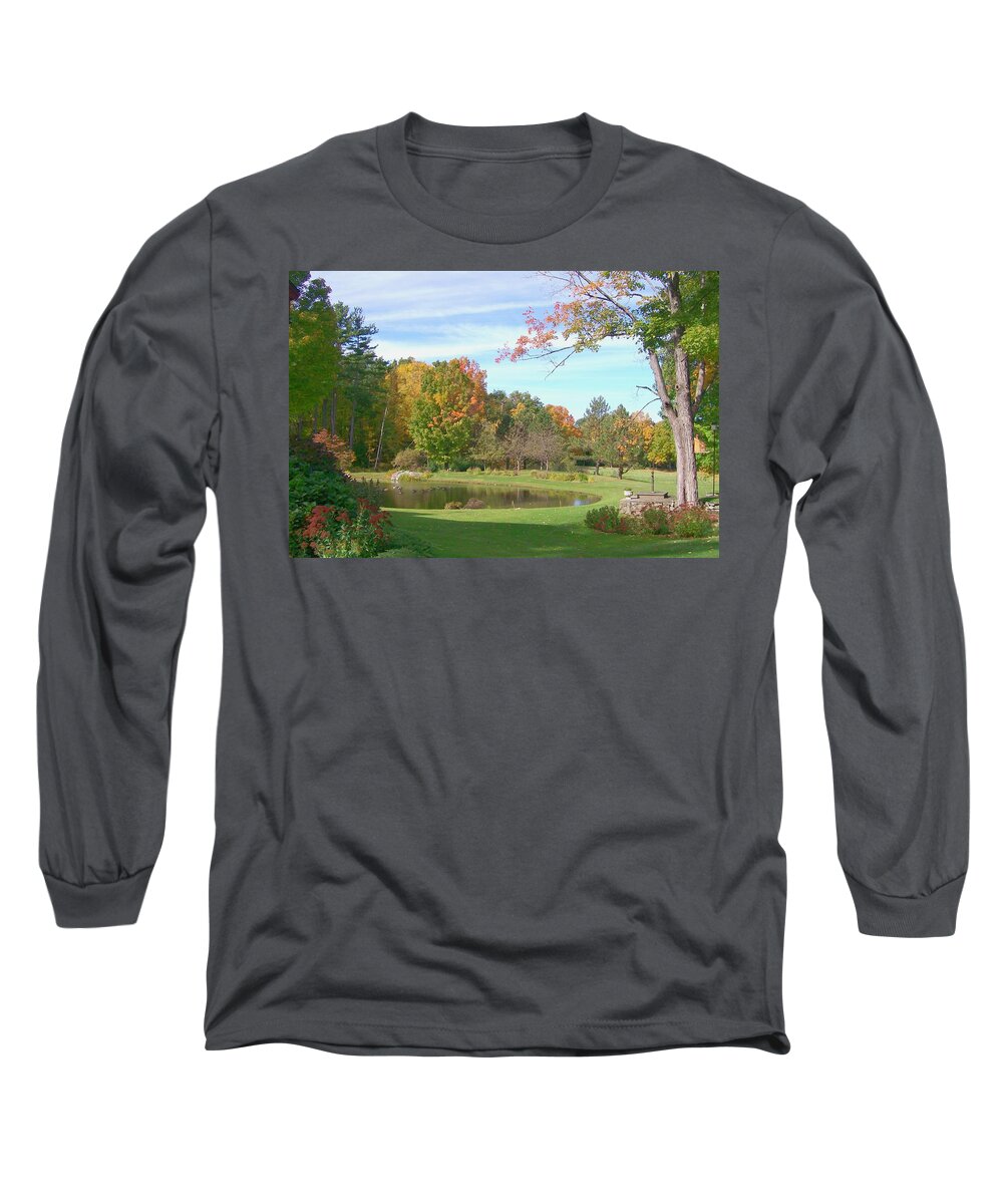 Photography Long Sleeve T-Shirt featuring the digital art Serenity by Barbara S Nickerson