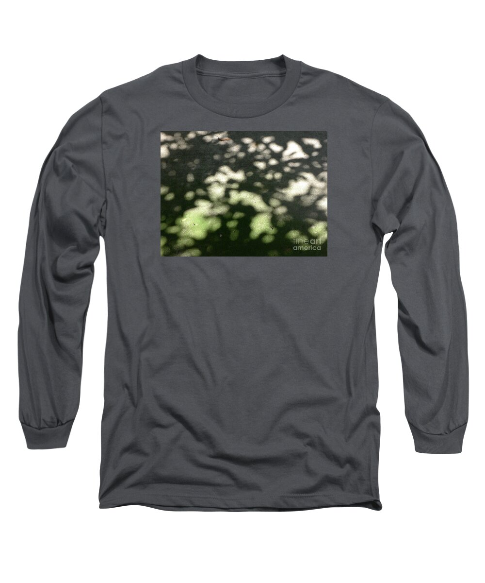 Natural Long Sleeve T-Shirt featuring the photograph Shaded Patterns by Nora Boghossian
