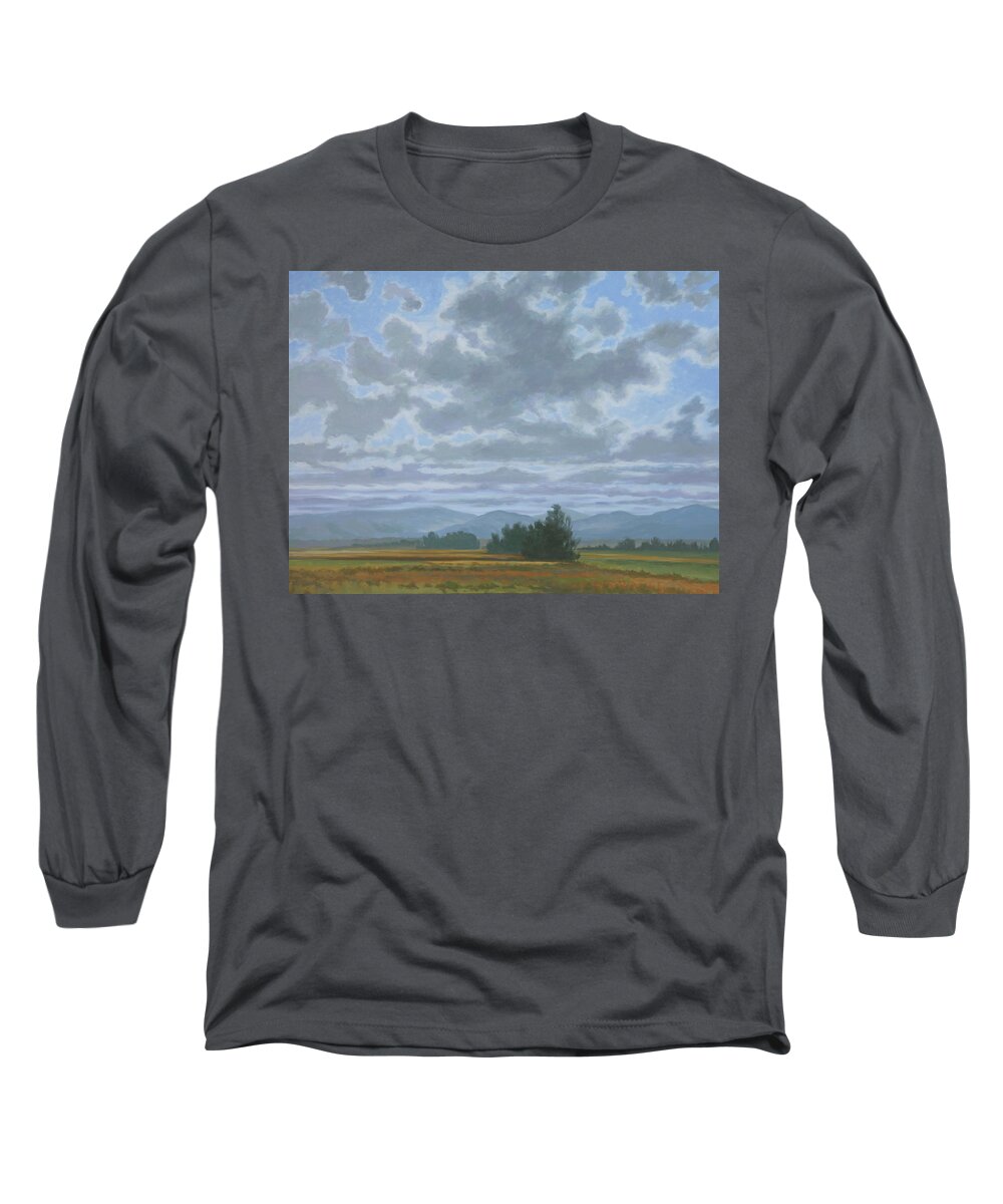 Oil Paintings Long Sleeve T-Shirt featuring the painting Shenandoah Valley by Guy Crittenden