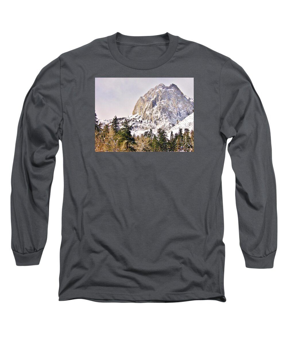 Sky Long Sleeve T-Shirt featuring the photograph Sierra Mountain High by Marilyn Diaz