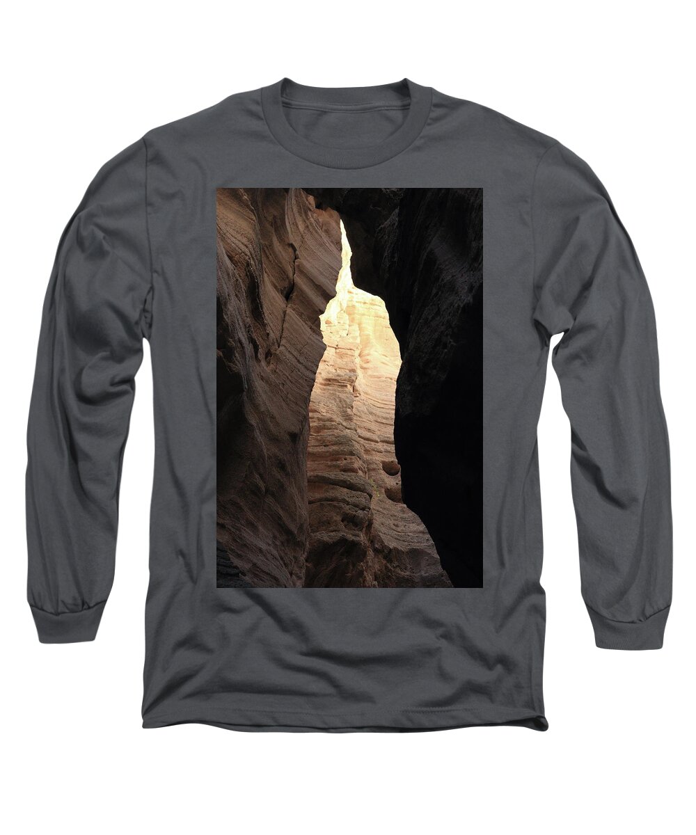 Slot Long Sleeve T-Shirt featuring the photograph Slot Canyon Light by David Diaz