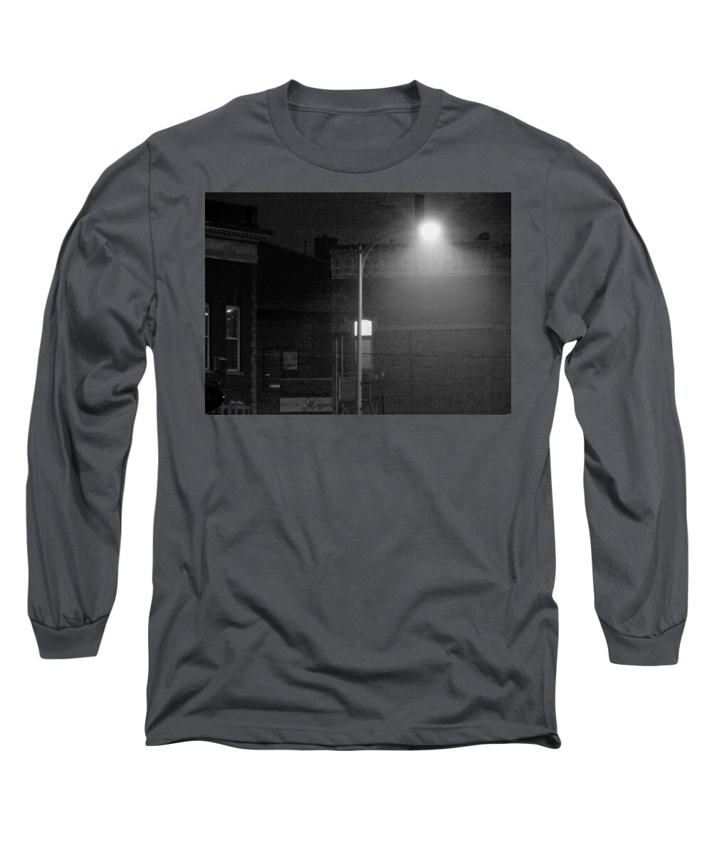 Night Long Sleeve T-Shirt featuring the photograph Soft Night Glow by Wild Thing