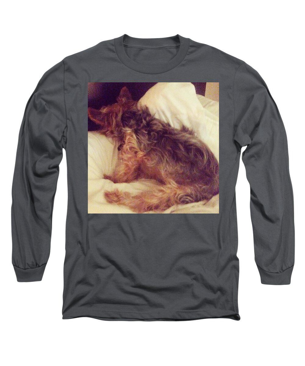 Cute Long Sleeve T-Shirt featuring the photograph Not Today by Kate Arsenault 