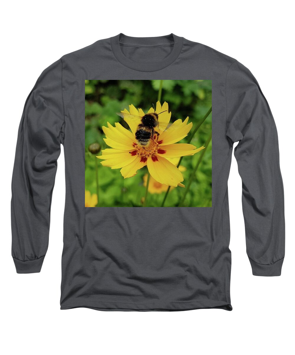 Naturephotography Long Sleeve T-Shirt featuring the photograph Pollen Speckled by Rowena Tutty