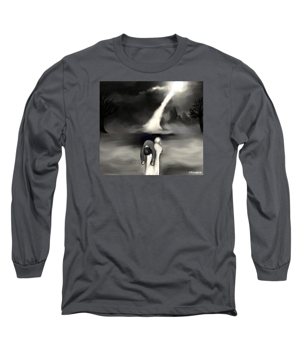 Rescue Long Sleeve T-Shirt featuring the photograph Spiritual Rescue by Carmen Cordova