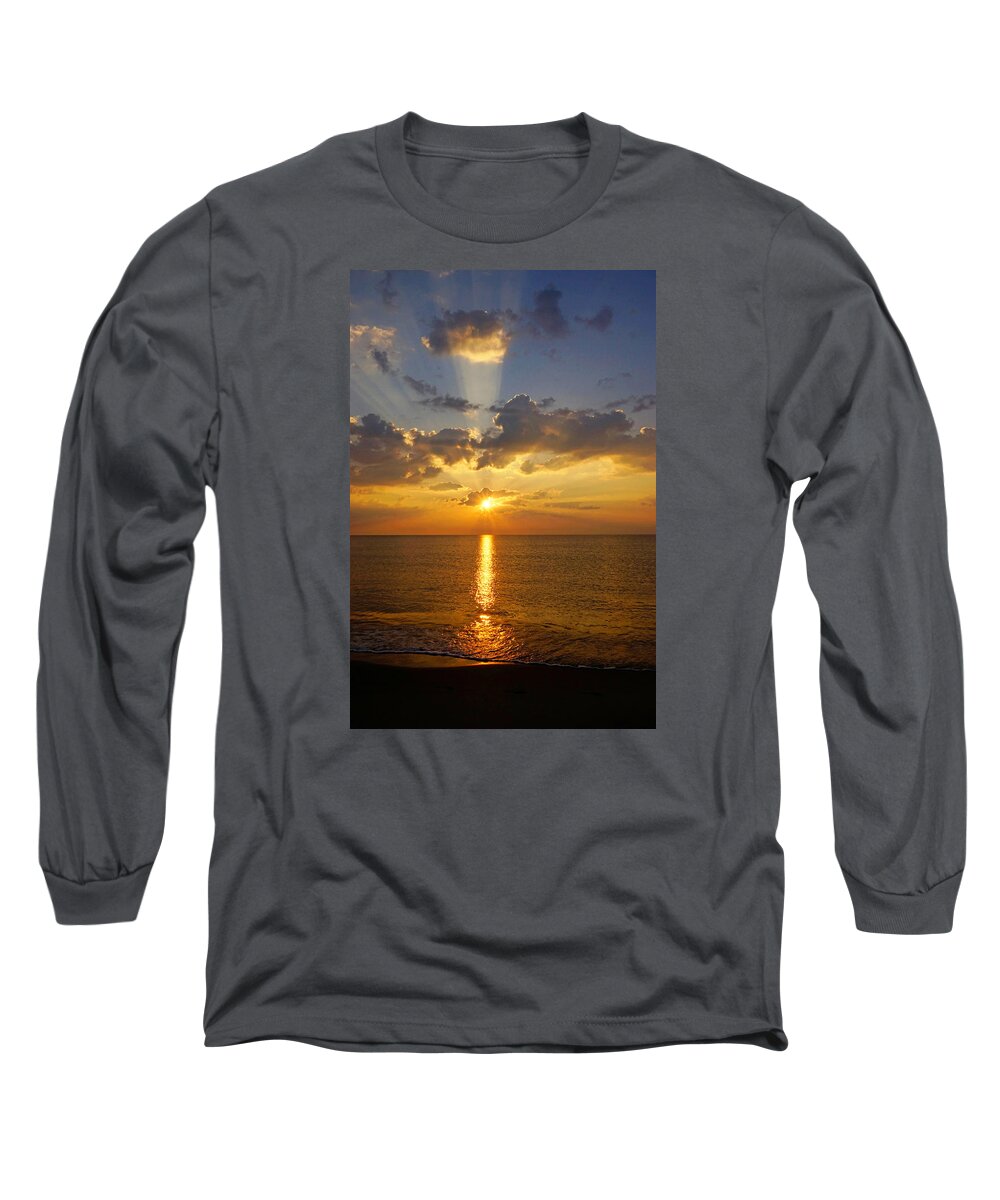 Sunrise Long Sleeve T-Shirt featuring the photograph Spiritual Sunrise by Lawrence S Richardson Jr