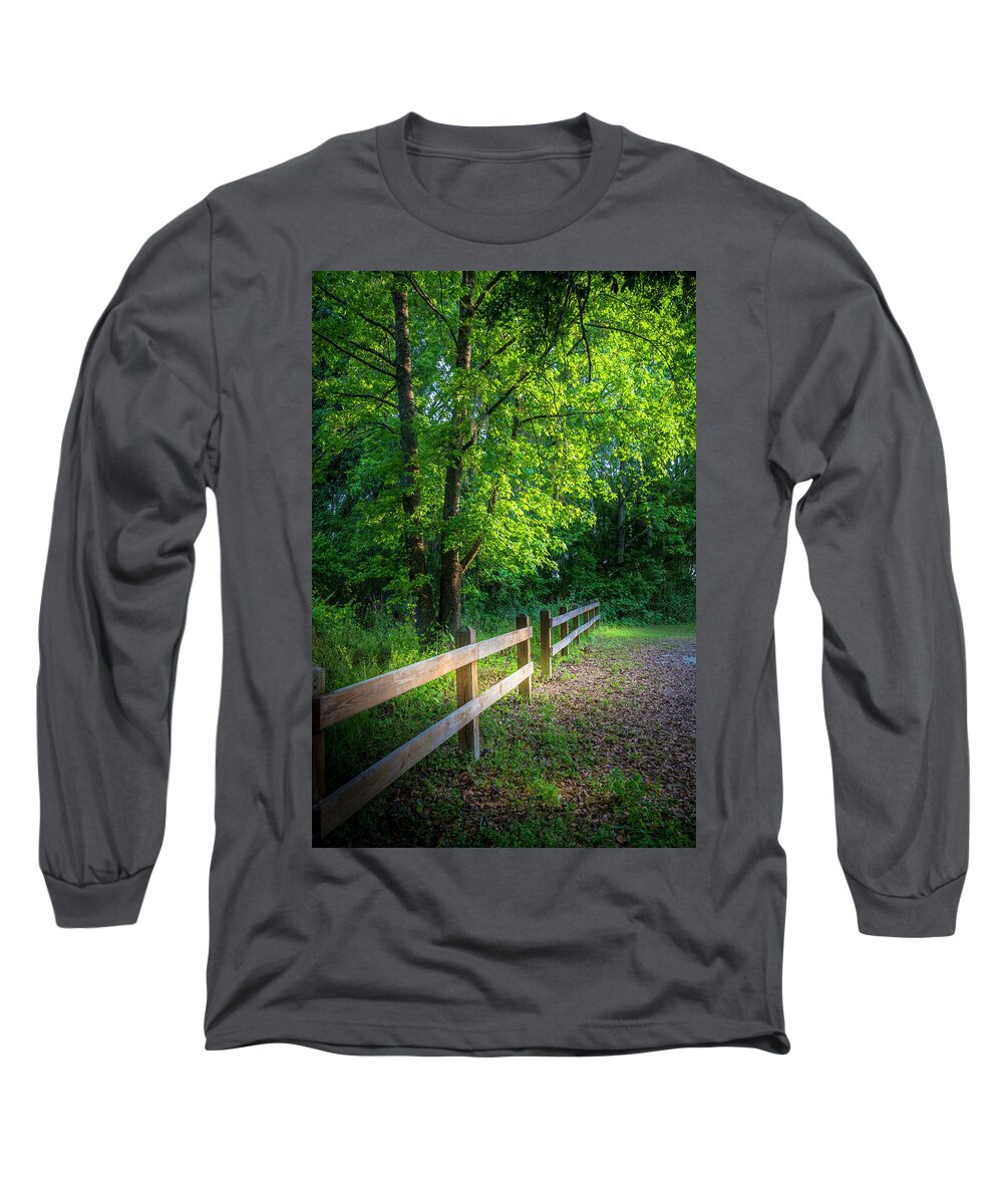 Edward Medard Park Long Sleeve T-Shirt featuring the photograph Spring Leaves by Marvin Spates
