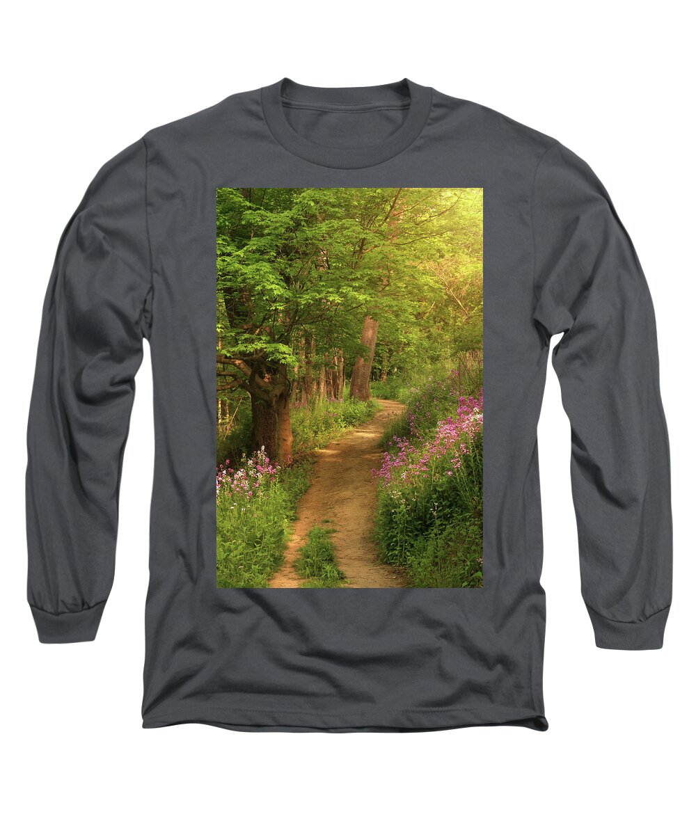  Long Sleeve T-Shirt featuring the photograph Springtime Hike by Rob Blair