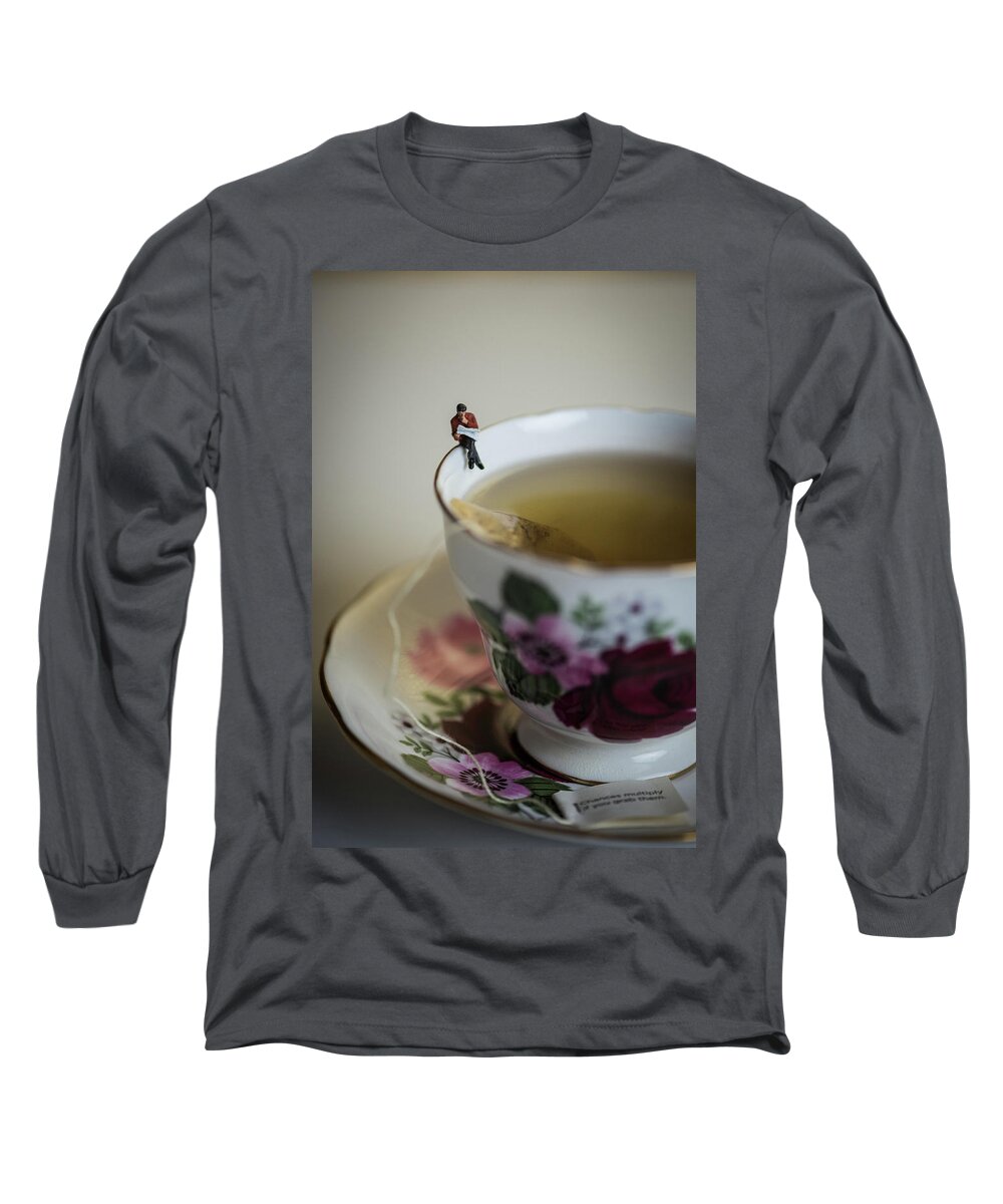Man Long Sleeve T-Shirt featuring the photograph Start of the Day by Tammy Ray