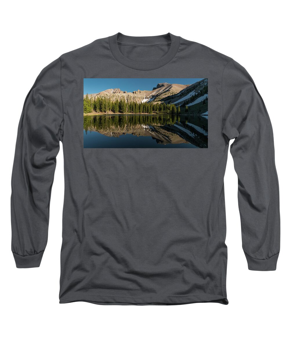 Nevada Long Sleeve T-Shirt featuring the photograph Stella Lake Great Basin National Park Nevada by Lawrence S Richardson Jr