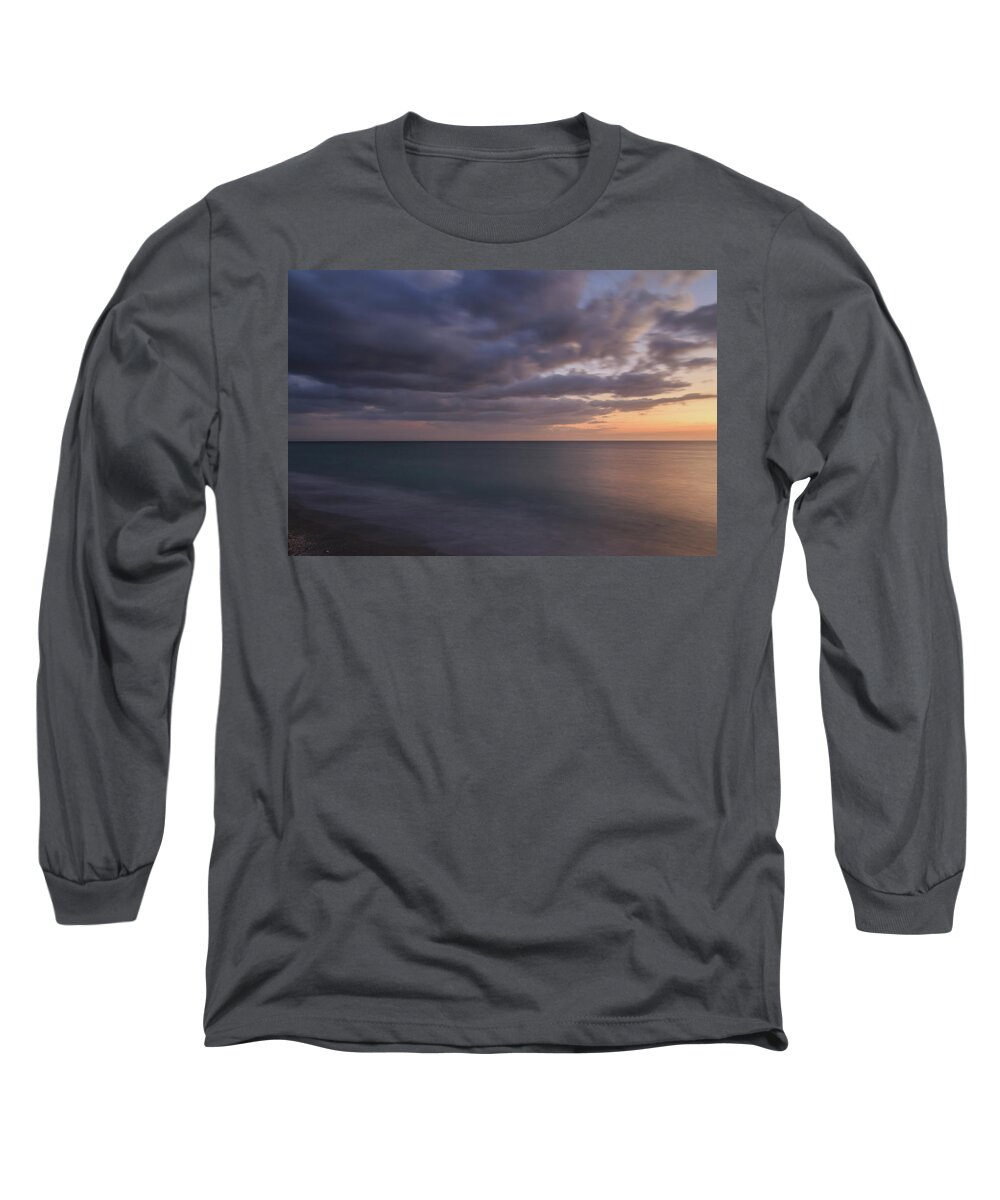Florida Long Sleeve T-Shirt featuring the photograph Sunset, Venice Beach, Florida by Paul Schultz