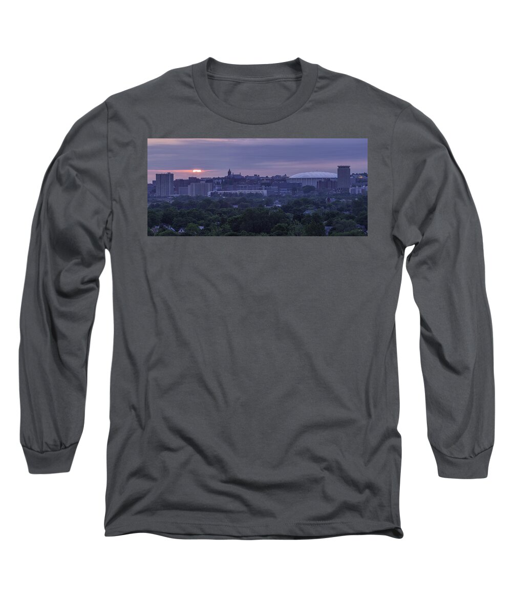 Syracuse Long Sleeve T-Shirt featuring the photograph Syracuse Orange by Everet Regal