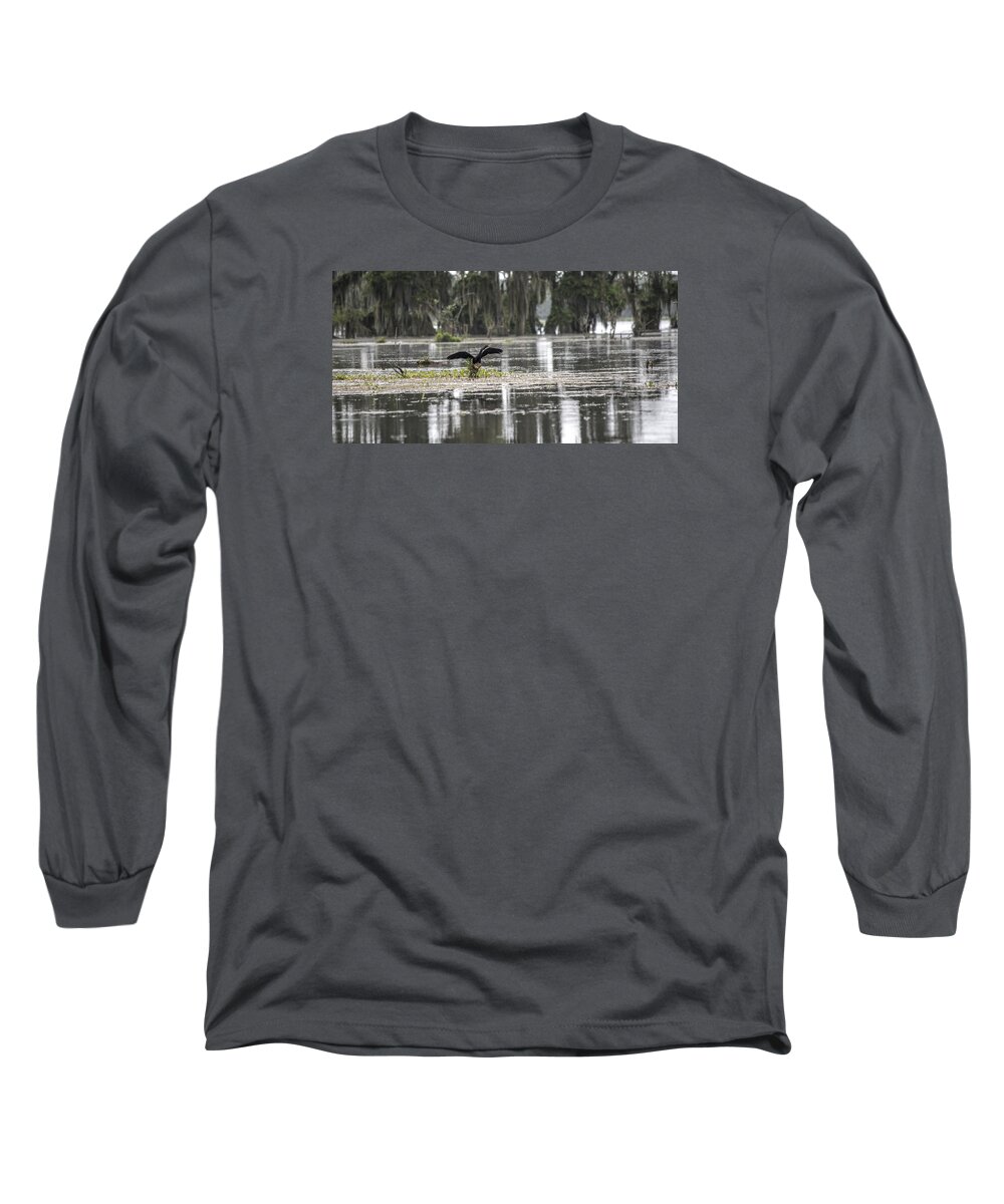 Louisiana Long Sleeve T-Shirt featuring the photograph The Announcer by Betsy Knapp