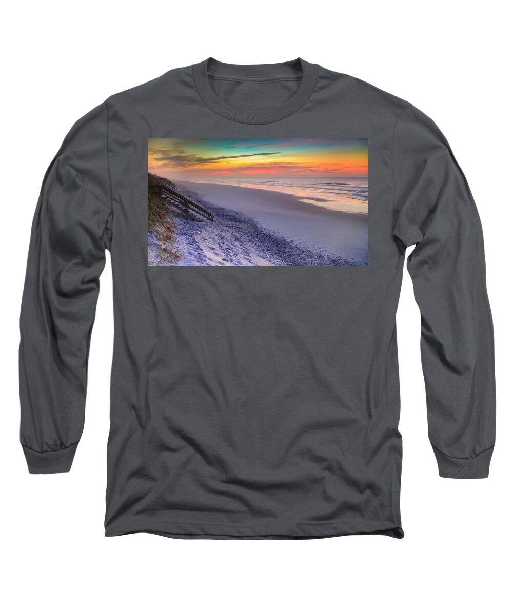 Topsail Island Long Sleeve T-Shirt featuring the photograph THE BEAUTY of TOPSAIL ISLAND by Karen Wiles