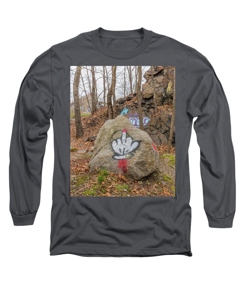 The Bird Long Sleeve T-Shirt featuring the photograph The Bird by Brian MacLean