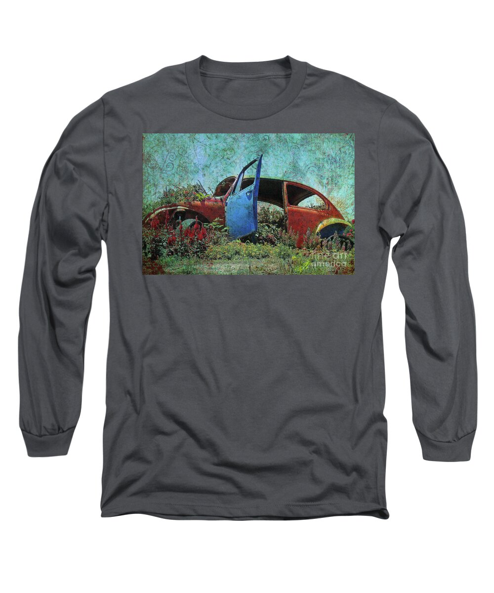 Beetle Long Sleeve T-Shirt featuring the photograph The Botanical Beetle 2 by Lydia Holly