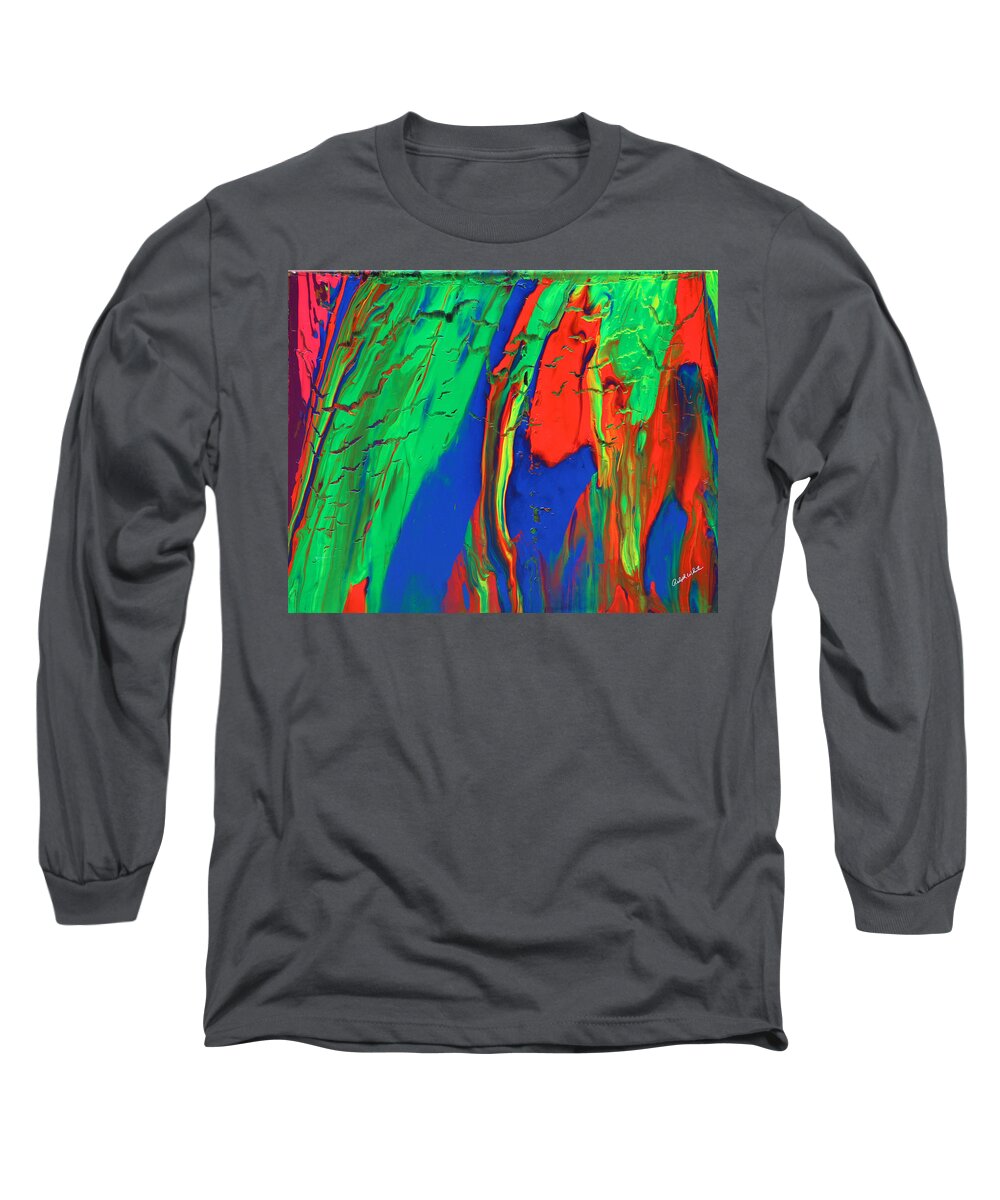 Fusionart Long Sleeve T-Shirt featuring the painting The Escape by Ralph White