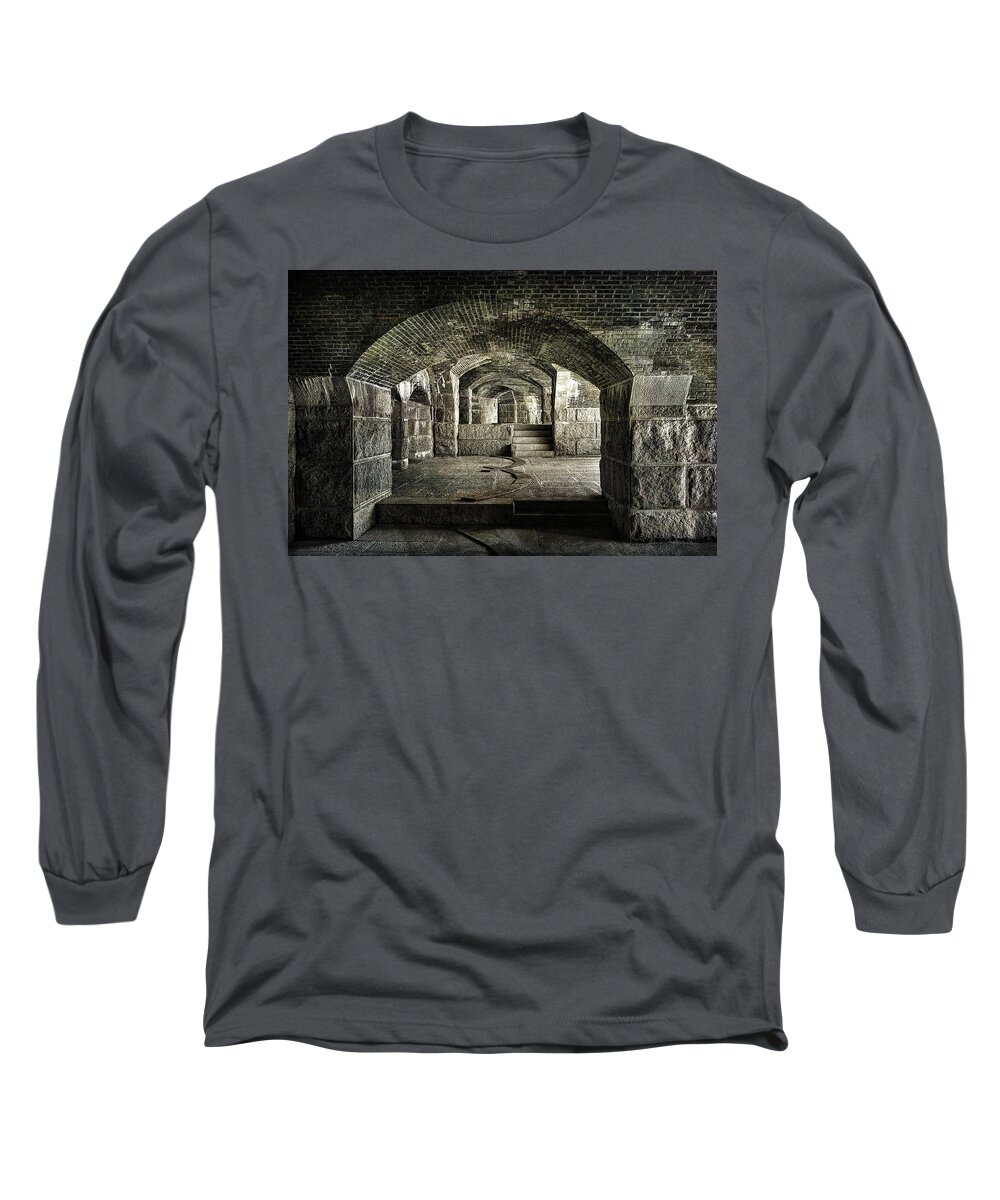 Cindi Ressler Long Sleeve T-Shirt featuring the photograph The Fort by Cindi Ressler