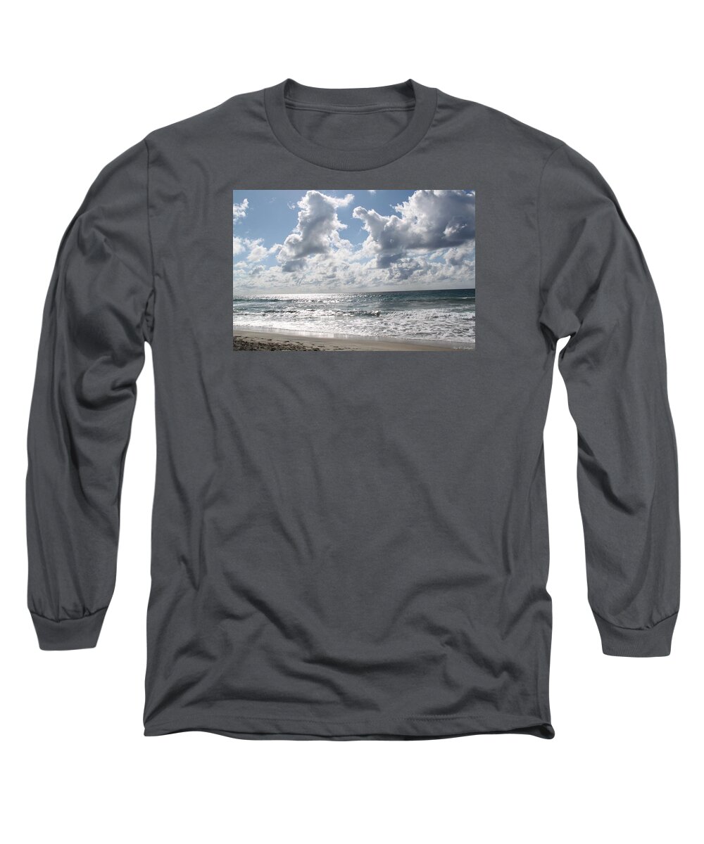 Oceanside Long Sleeve T-Shirt featuring the photograph The Gate Way To Heaven by Amy Gallagher