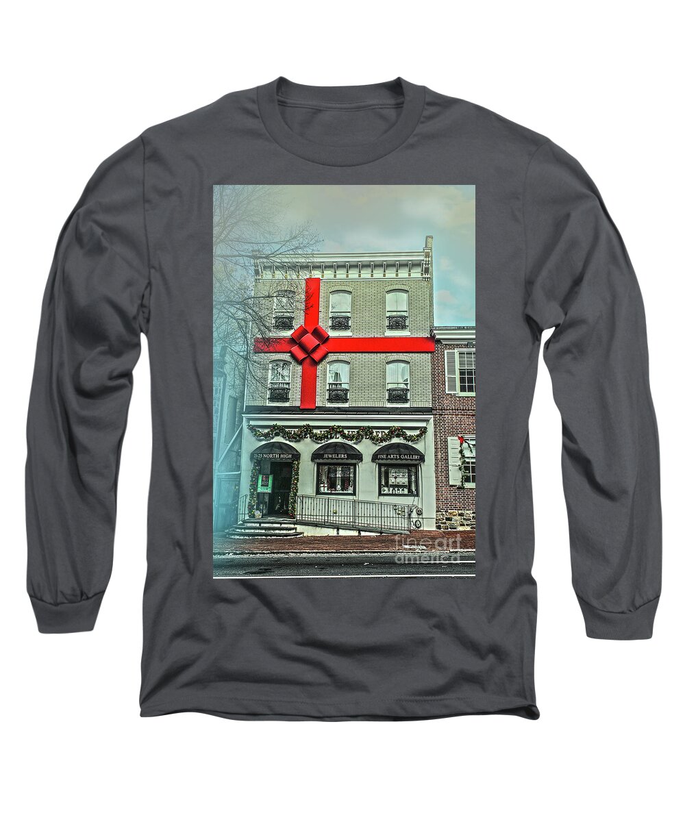 Shop Long Sleeve T-Shirt featuring the photograph The Gift of Jewelry and Art by Sandy Moulder