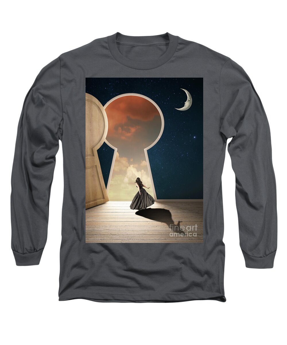 Conceptual Art Long Sleeve T-Shirt featuring the photograph Curiouser and Curiouser #2 by Juli Scalzi
