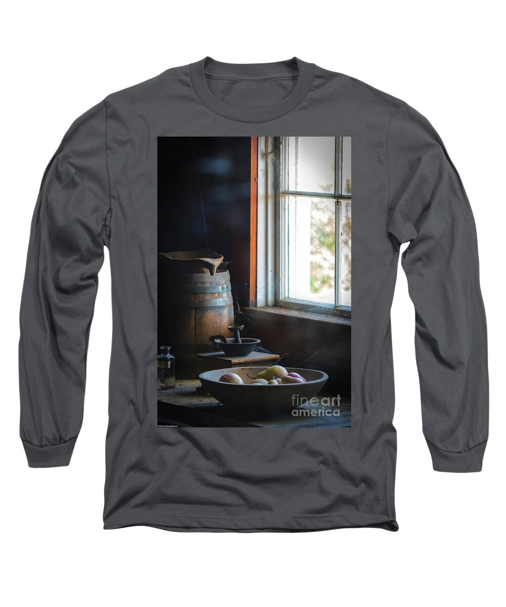 The Kitchen Window Long Sleeve T-Shirt featuring the photograph The Kitchen Window by Mitch Shindelbower