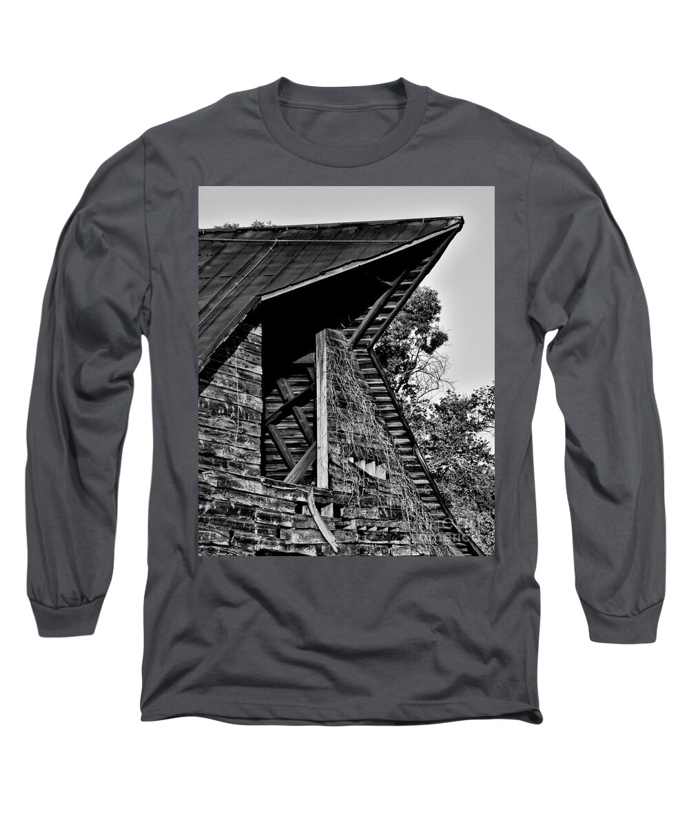 Barn Long Sleeve T-Shirt featuring the photograph The Loft by Randy Rogers