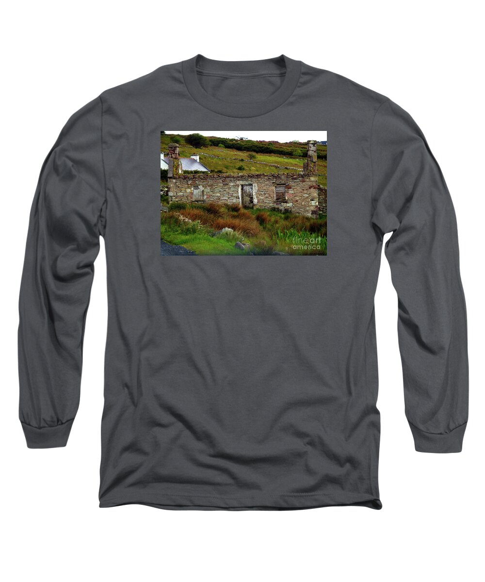 Fine Art Photography Long Sleeve T-Shirt featuring the photograph The Old Homestead by Patricia Griffin Brett
