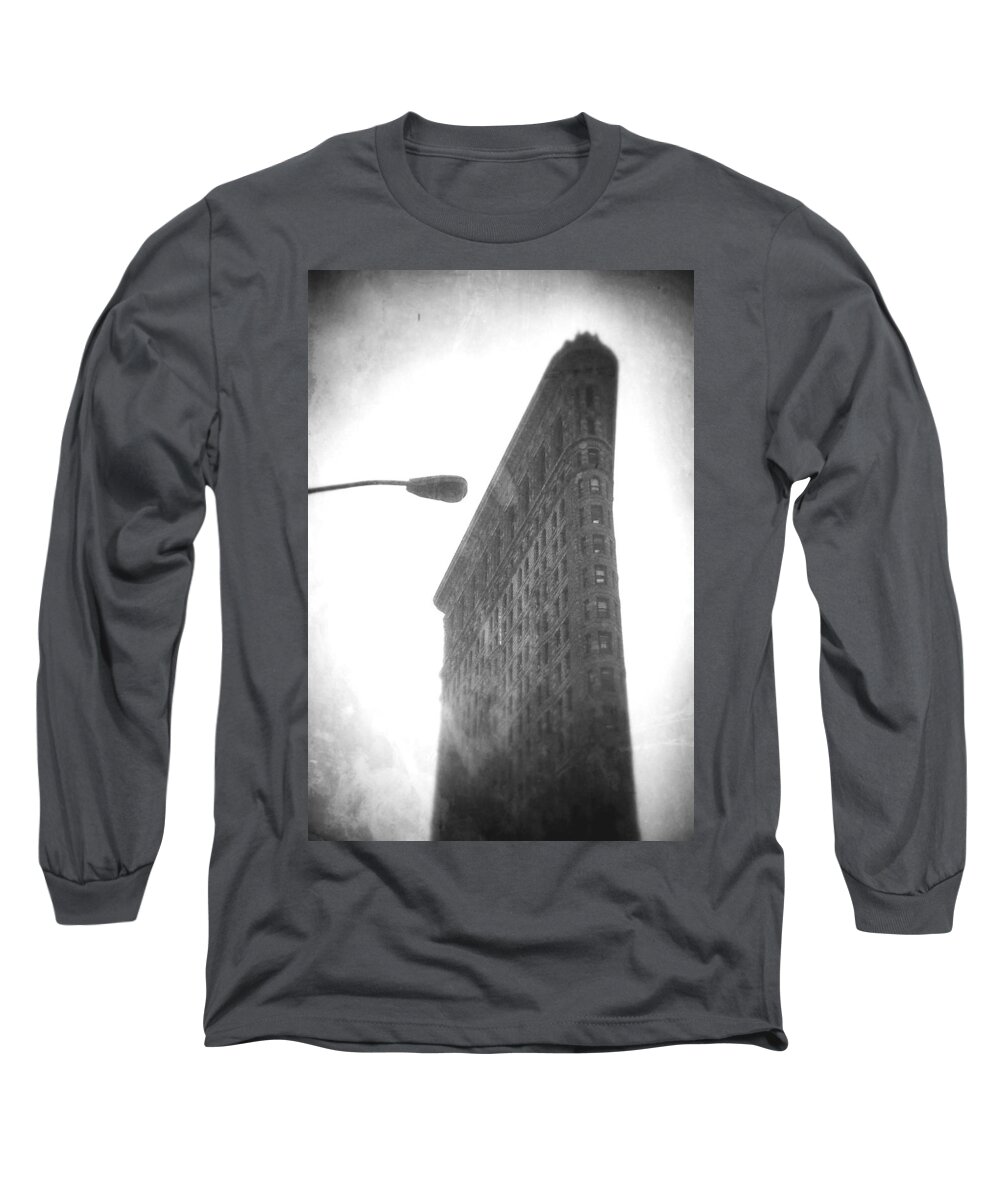 B&w Gallery Long Sleeve T-Shirt featuring the photograph The Old Neighbourhood by Steven Huszar