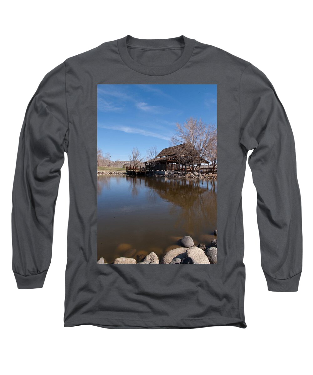 Rancho San Rafael Park Long Sleeve T-Shirt featuring the photograph The Old Ranch by Kristy Urain