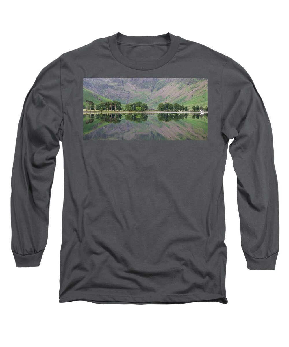 Buttermere Long Sleeve T-Shirt featuring the photograph The Sentinals by Stephen Taylor